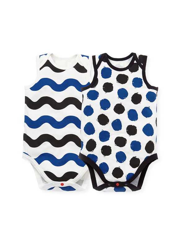 Baby Cotton S/L Bodysuit 2 Pcs Pack